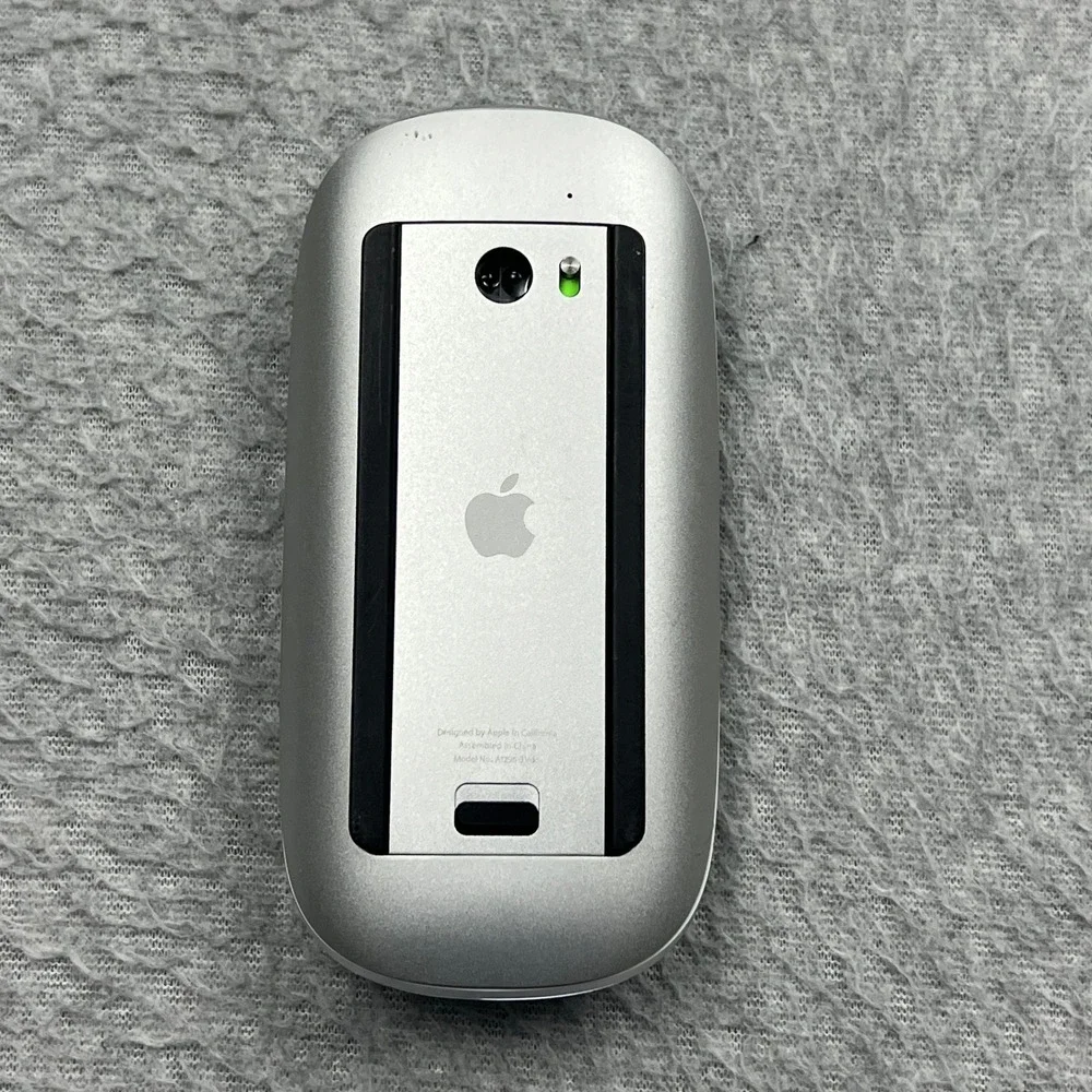 Apple Magic Mouse Wireless Unisex White A1296 Bluetooth Multi-Touch Tested/Works
